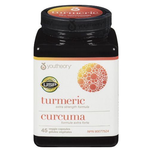 Picture of YOUTHEORY EXTRA STRENGTH FORMULA - TURMERIC 45S